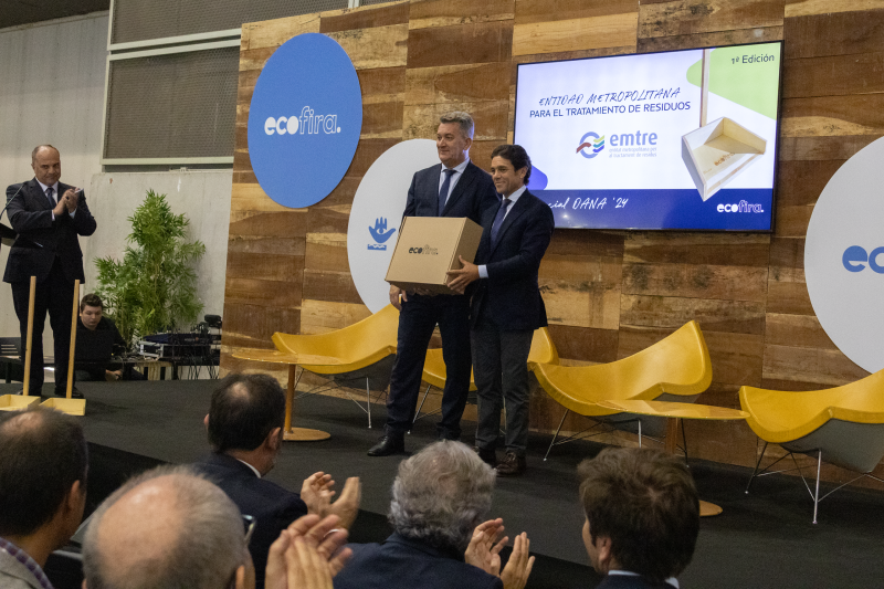 La Ecofira premia a la EMTRE por el dispositivo DANA que gestionó más de 210.000 toneladas de residuos