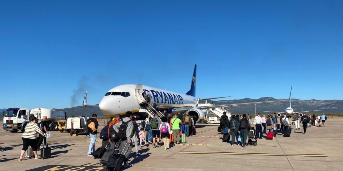 El aeropuerto de Castellón logra su mejor cifra histórica con más de 291.000 pasajeros hasta octubre