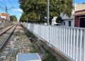 FGV renueva el vallado de la estación de Alginet para reforzar la seguridad y mejorar su entorno urbano