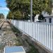 FGV renueva el vallado de la estación de Alginet para reforzar la seguridad y mejorar su entorno urbano