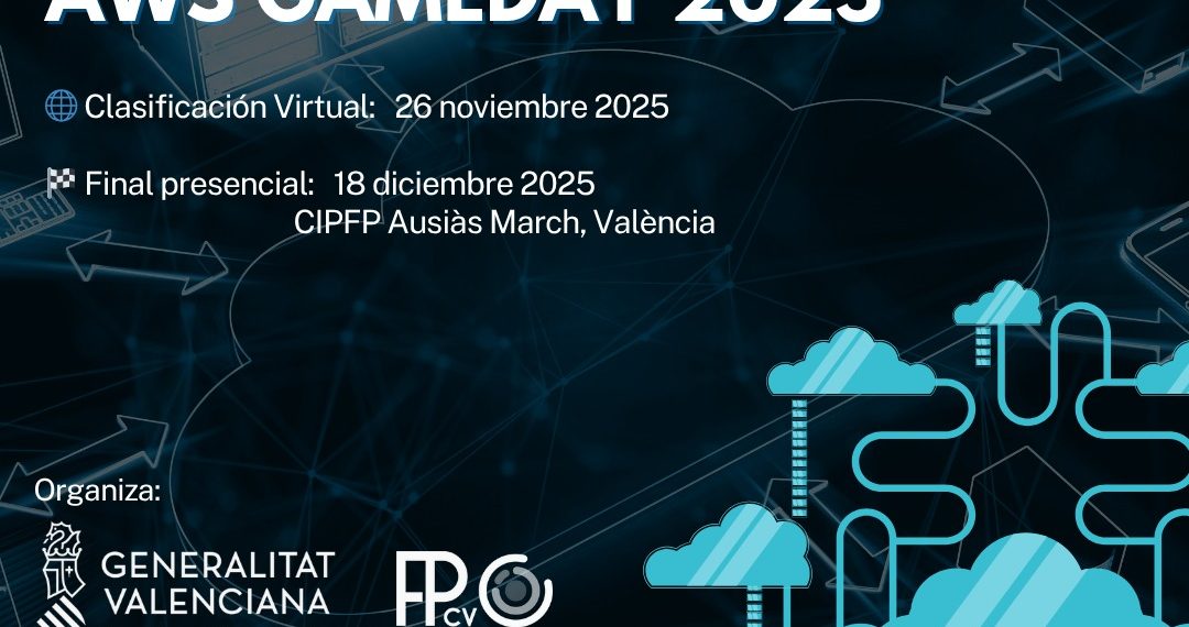 La Generalitat y AWS lanzan el primer Campeonato Nacional GameDay para alumnado de FP