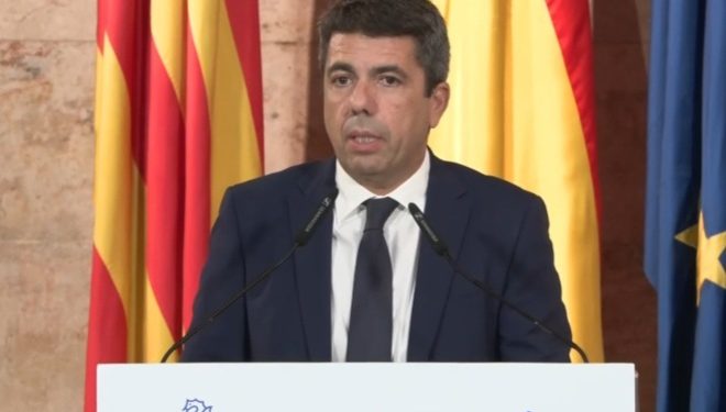 El President Mazón presenta su dimisión