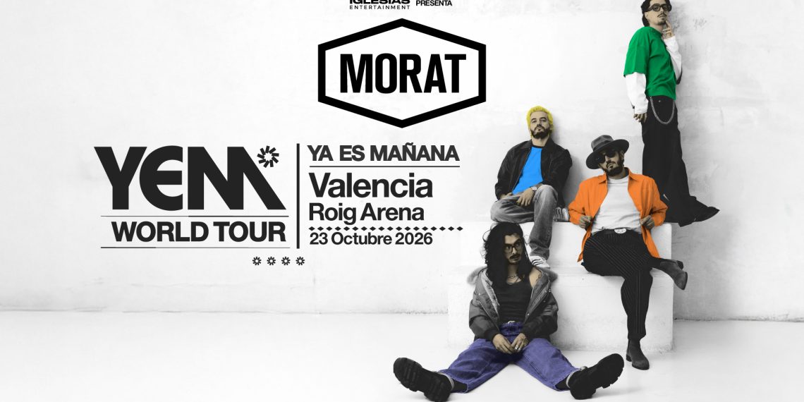 Cartel Morat en Roig Arena.