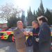 El Consorcio Provincial presenta las nuevas pick-up 4x4 destinadas a los parques de bomberos voluntarios de la provincia.