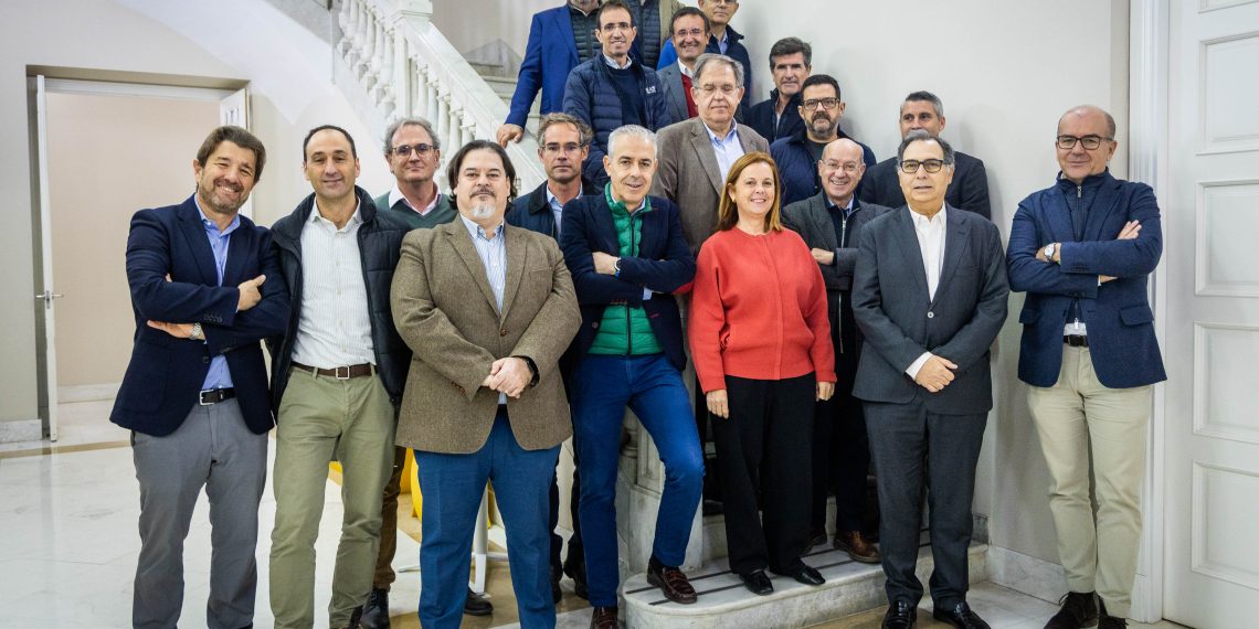 Los contratistas de obra pública se han reunido con Reme Mazzolari, vicepresidenta de la Diputación de Valencia