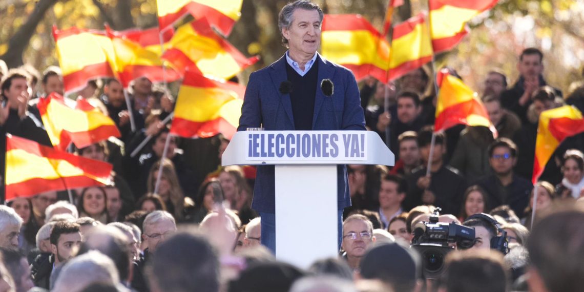 Feijóo asegura que “el sanchismo está en la cárcel y tiene que salir del Gobierno”