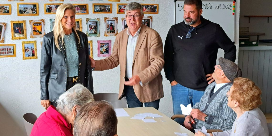 Susana Fabregat destaca la colaboración institucional durante su visita a Rossell y Canet lo Roig