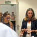 Nuria Martínez visita las sedes judiciales de Mislata y Moncada para conocer la implantación del nuevo modelo de Tribunales de Instancia y de Just@