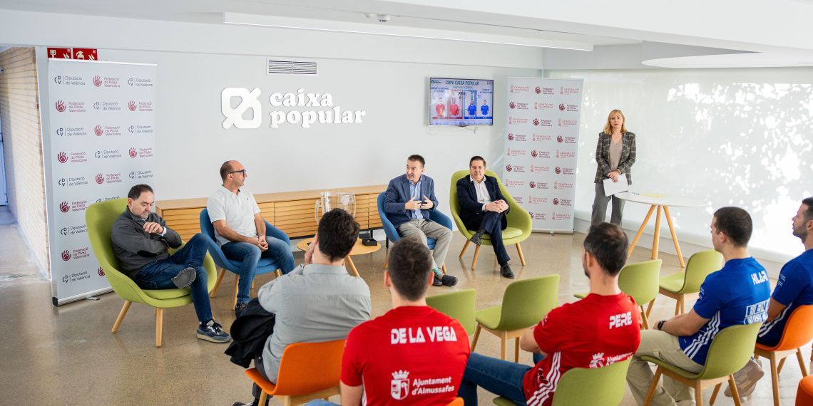 Presentación de la final Copa Caixa Popular d'escala i corda