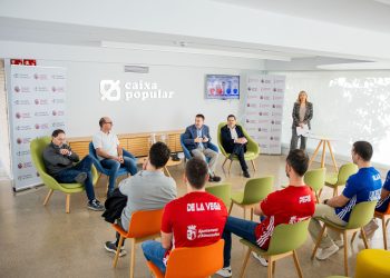 Presentación de la final Copa Caixa Popular d'escala i corda