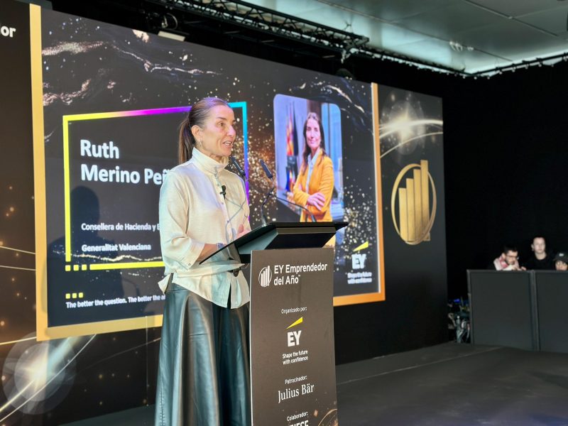 Ruth Merino resalta que la Comunitat Valenciana liderará el crecimiento económico en 2025
