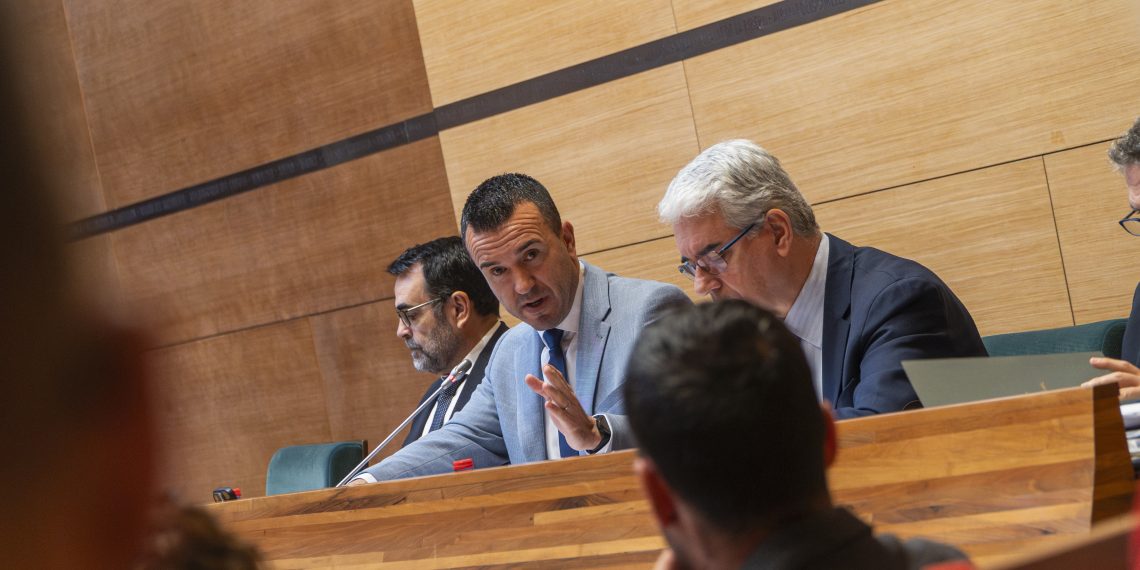 Sesión plenaria de la Diputación de València en la que se aprobaron las inversiones del Pla de Trinquets.