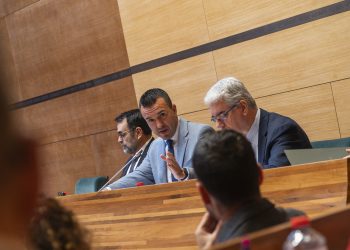 Sesión plenaria de la Diputación de València en la que se aprobaron las inversiones del Pla de Trinquets.