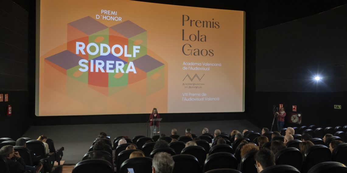 Rodolf Sirera, premio de honor del audiovisual valenciano 2025
