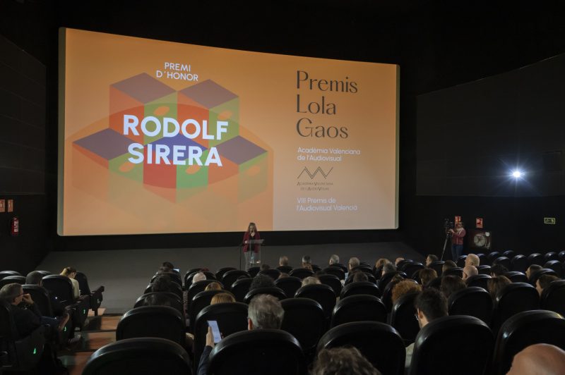 Rodolf Sirera, premio de honor del audiovisual valenciano 2025
