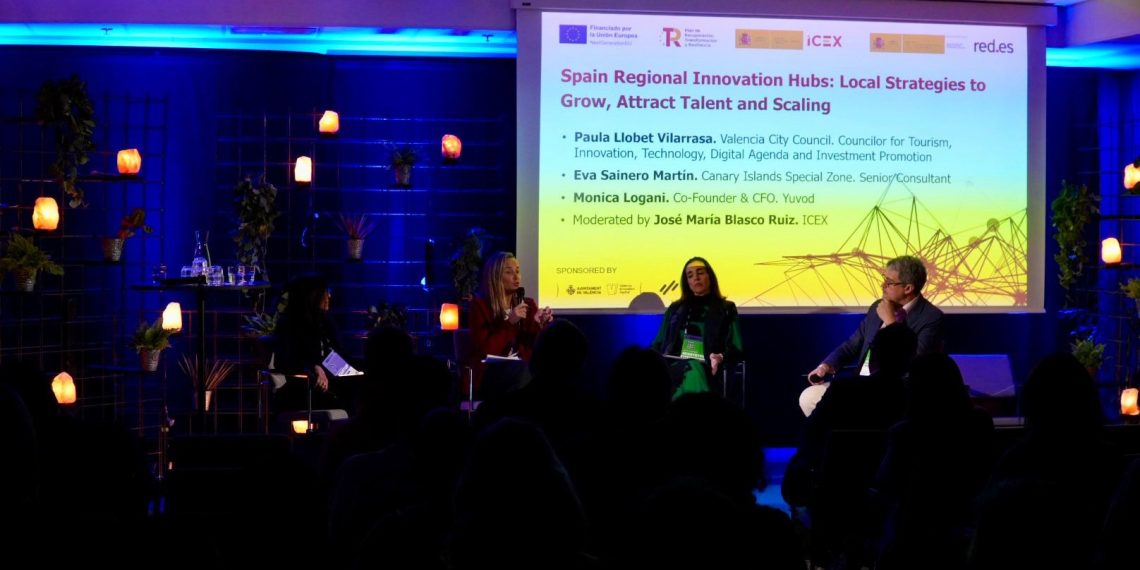Valencia muestra su fortaleza innovadora en Slush tras superar la cifra histórica de 200 millones de inversión en startups en 2025