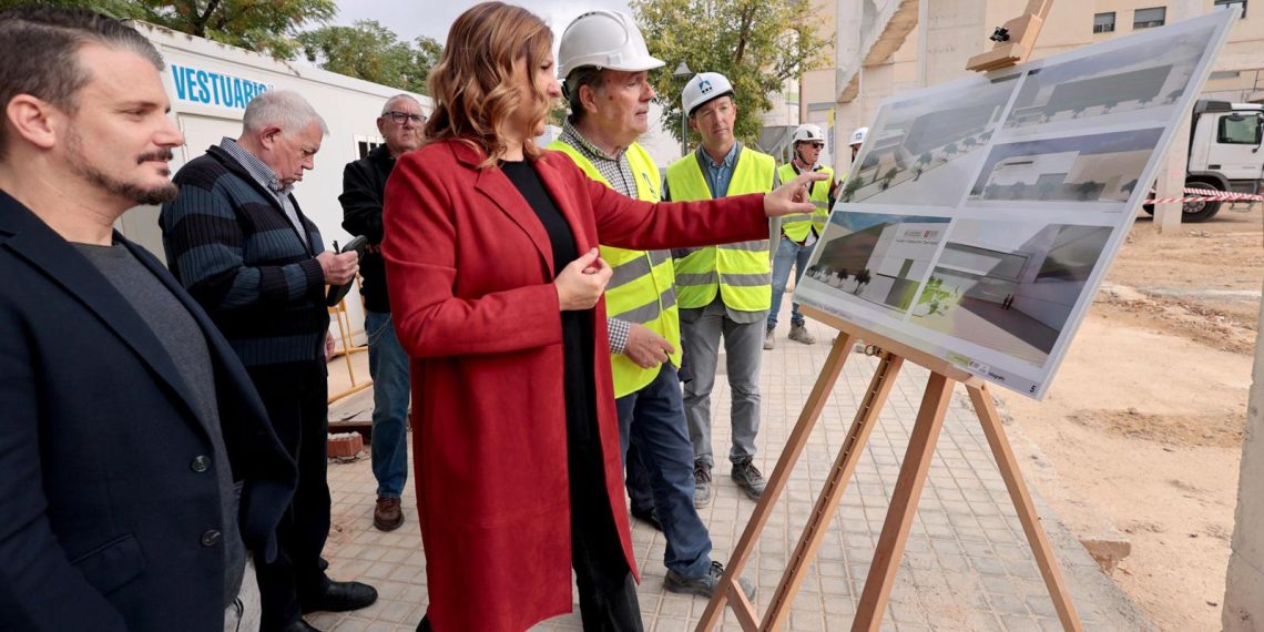 Valencia avanza en la construcción del polideportivo de Sant Isidre tras una inversión municipal superior a ocho millones