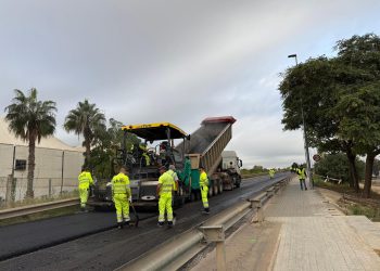 La Generalitat inicia la reparación urgente de la CV-4126 en Alfafar con una inversión de 500.000 euros