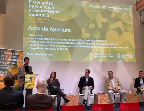 La Generalitat impulsa el primer Congreso de Nutrición y Gastronomía Deportiva de la Comunitat Valenciana