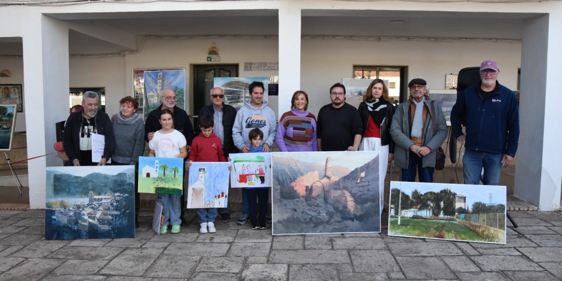 El Ayuntamiento de Marines celebra el IX Concurso de Pintura Rápida