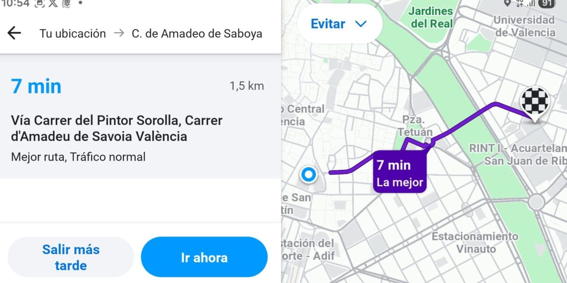 El Ayuntamiento de Valencia se consolida como el organismo público más activo integrado en la plataforma de navegación Waze