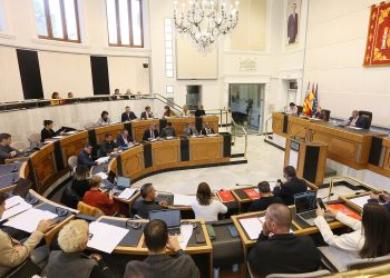 Pleno ordinario de diciembre celebrado en la Diputación de Alicante