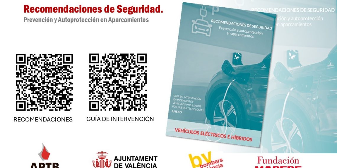 El Ayuntamiento de Valencia presenta una guía pionera para reforzar la seguridad en aparcamientos con vehículos eléctricos