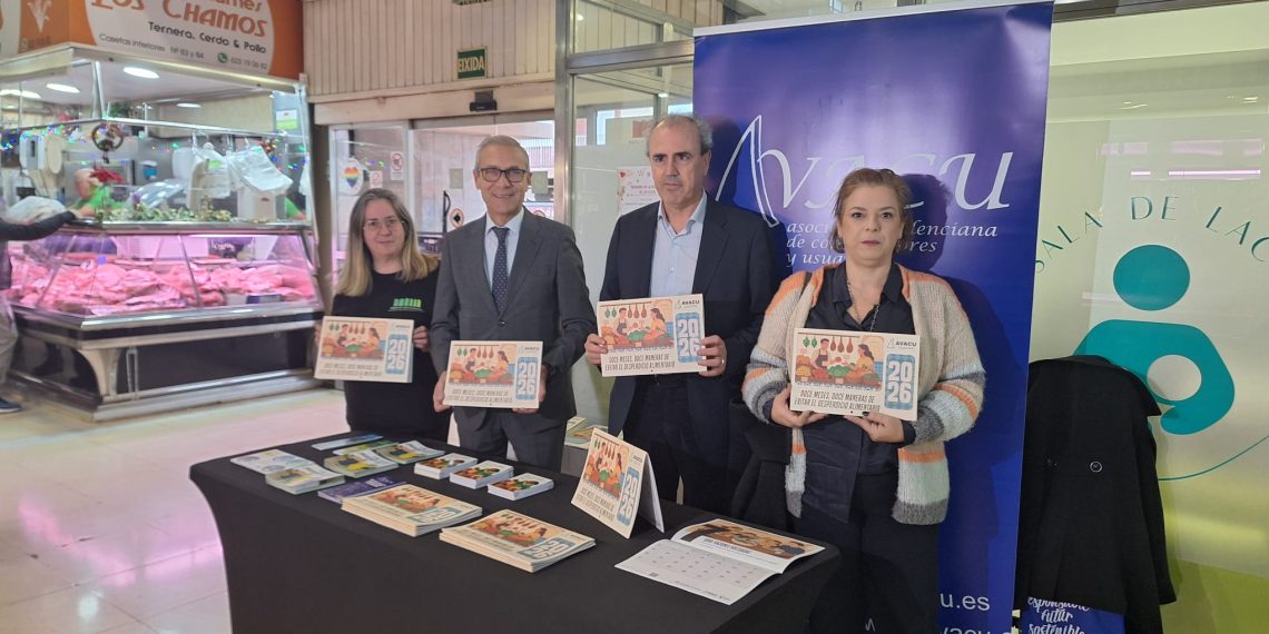 El Ayuntamiento de Valencia impulsa un calendario para concienciar contra el desperdicio alimentario en 2026