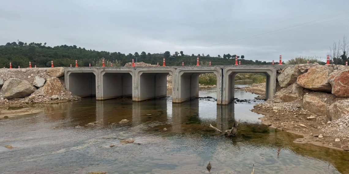Macastre recupera sus accesos tras la reconstrucción de los pasos sobre el río Magro