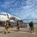 El aeropuerto de Castellón evalúa su capacidad de respuesta y de coordinación en un simulacro de accidente aéreo