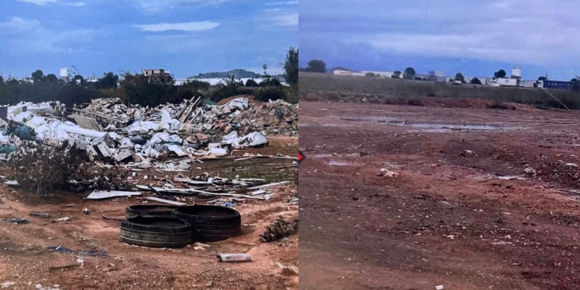 La Generalitat culmina la retirada de escombros de la dana en Riba-roja de Túria con una inversión de 18 millones de euros