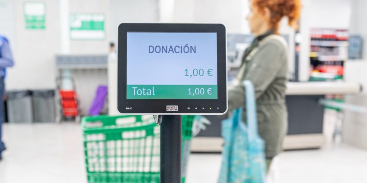 Mercadona recibe 1,6 millones de € en donaciones de sus clientes para los bancos de alimentos