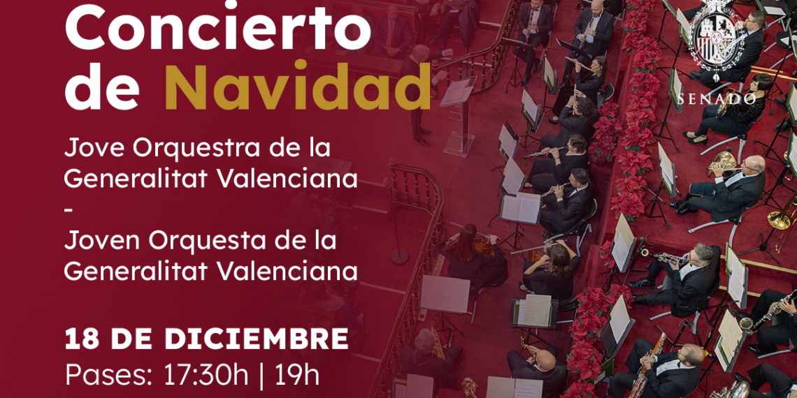 La Jove Orquestra de la Generalitat actuará en el Senado en un concierto navideño