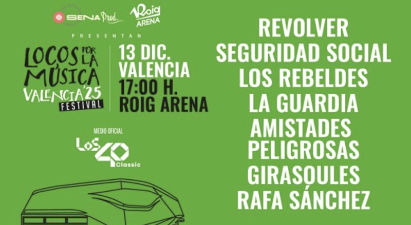 Asindown será la entidad solidaria del festival “Locos por la Música” en el Roig Arena