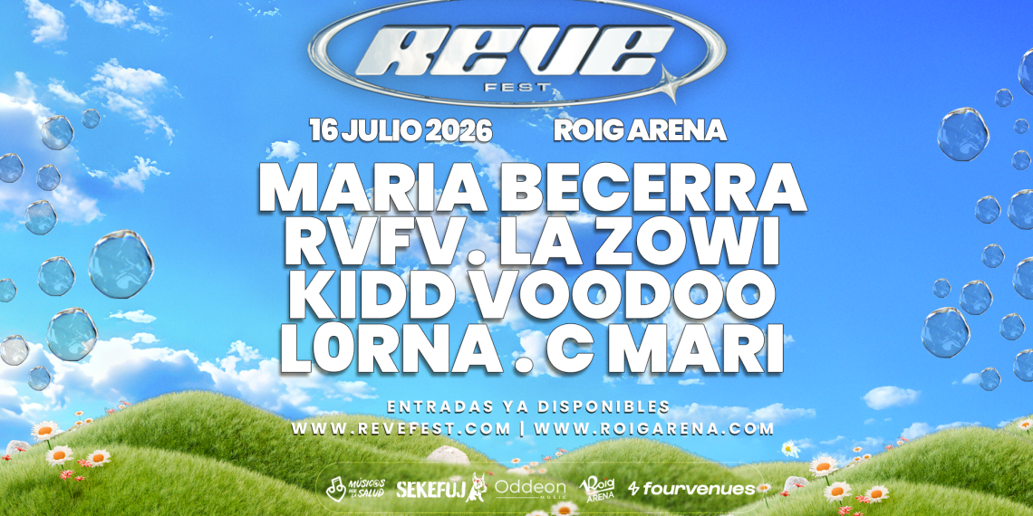 María Becerra, RVFV y la Zowi actuarán en Roig Arena