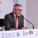 El conseller Barrachina durante su comparecencia tras la reunión del Consell.