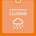 Emergencias activa la alerta naranja por lluvias en Valencia para mañana domingo