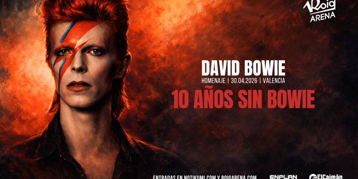 Músicos valencianos rendirán homenaje a David Bowie en el Roig Arena
