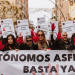 La plataforma por la dignidad de los autónomos crece hasta las 34 ciudades y reúne a sus coordinadores tras el éxito histórico del 30N