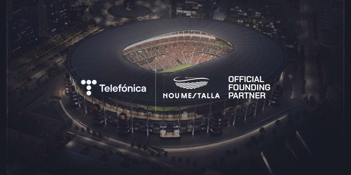 Telefónica impulsará la digitalización y la  conectividad del Nou Mestalla