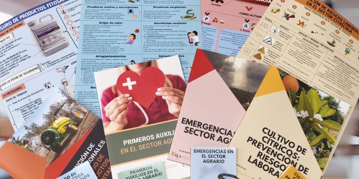 AVA-ASAJA crea materiales didácticos para reforzar la prevención de riesgos laborales en el sector agrario