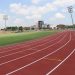 Pista de atletismo del Parc Central de Torrent, que será objeto de una renovación integral.