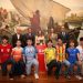 Sorteo de la Copa del Rey de voleibol celebrado en el Museo de Bellas Artes de València, con la participación de representantes institucionales y del Leleman Conqueridor.