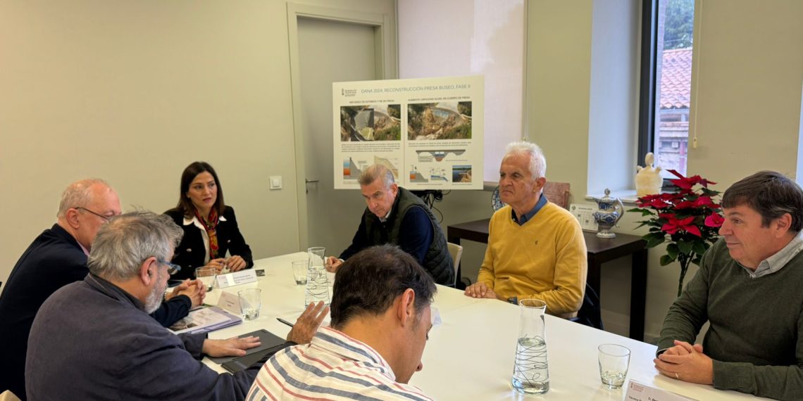 La Generalitat avanza en la reparación integral de la presa de Buseo
