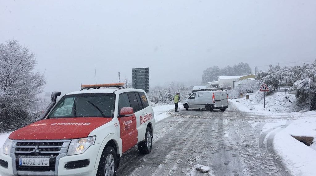La Diputación activa un dispositivo invernal hasta abril para incidencias en las carreteras provinciales
