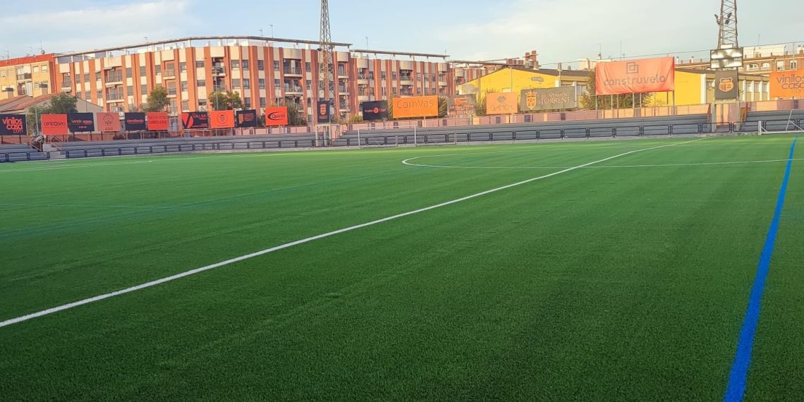 El campo de fútbol de Sant Gregori recibe la homologación de la Federación de Fútbol de la Comunitat Valenciana tras culminar su renovación