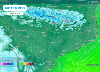 La Navidad llegará con nevadas en zonas de Cataluña y Aragón