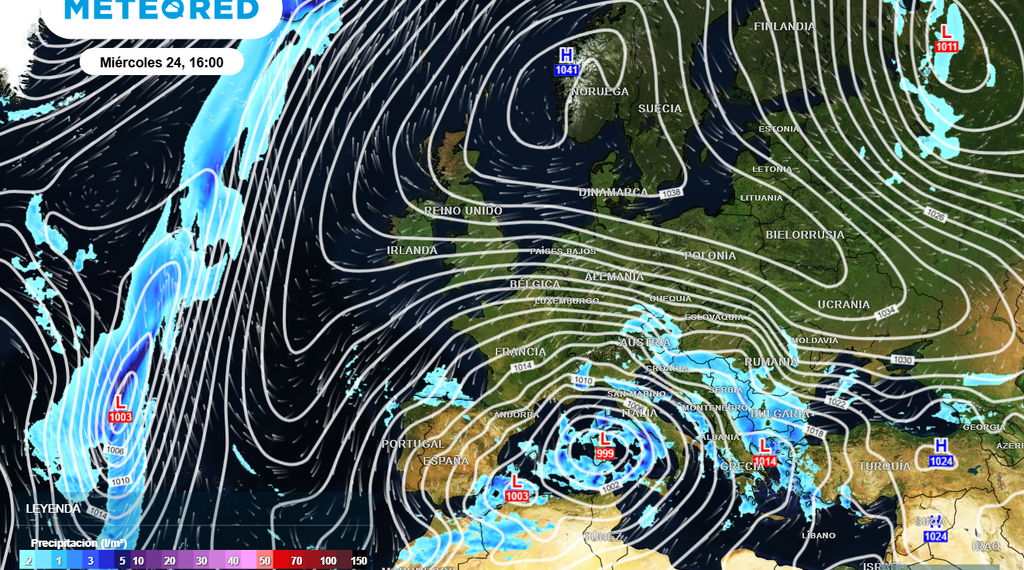 El tiempo apunta a unas Navidades frías e inestables y un inicio de año con ambiente plenamente invernal