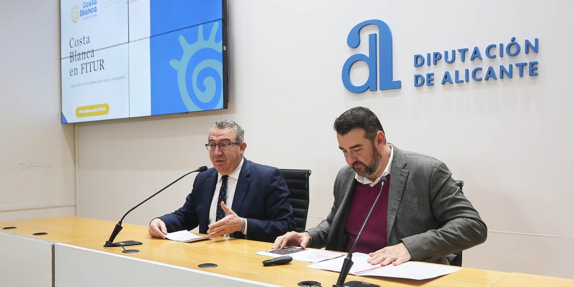 Costa Blanca despliega su estrategia más ambiciosa en FITUR 2026 con 60 presentaciones