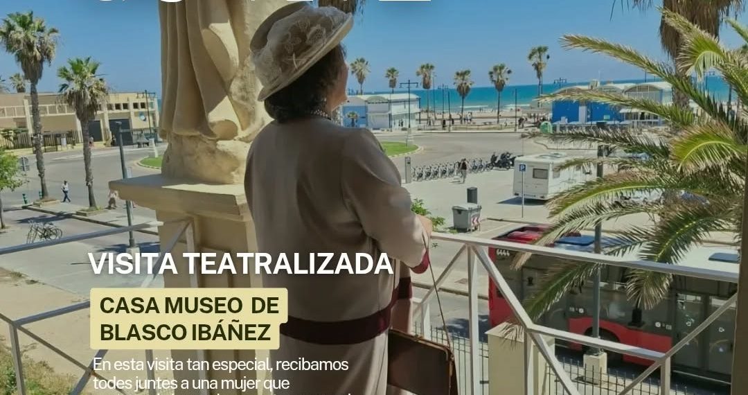 La Casa Museo Blasco Ibáñez ofrece este fin de semana dos visitas guiadas teatralizadas en conmemoración del aniversario del escritor